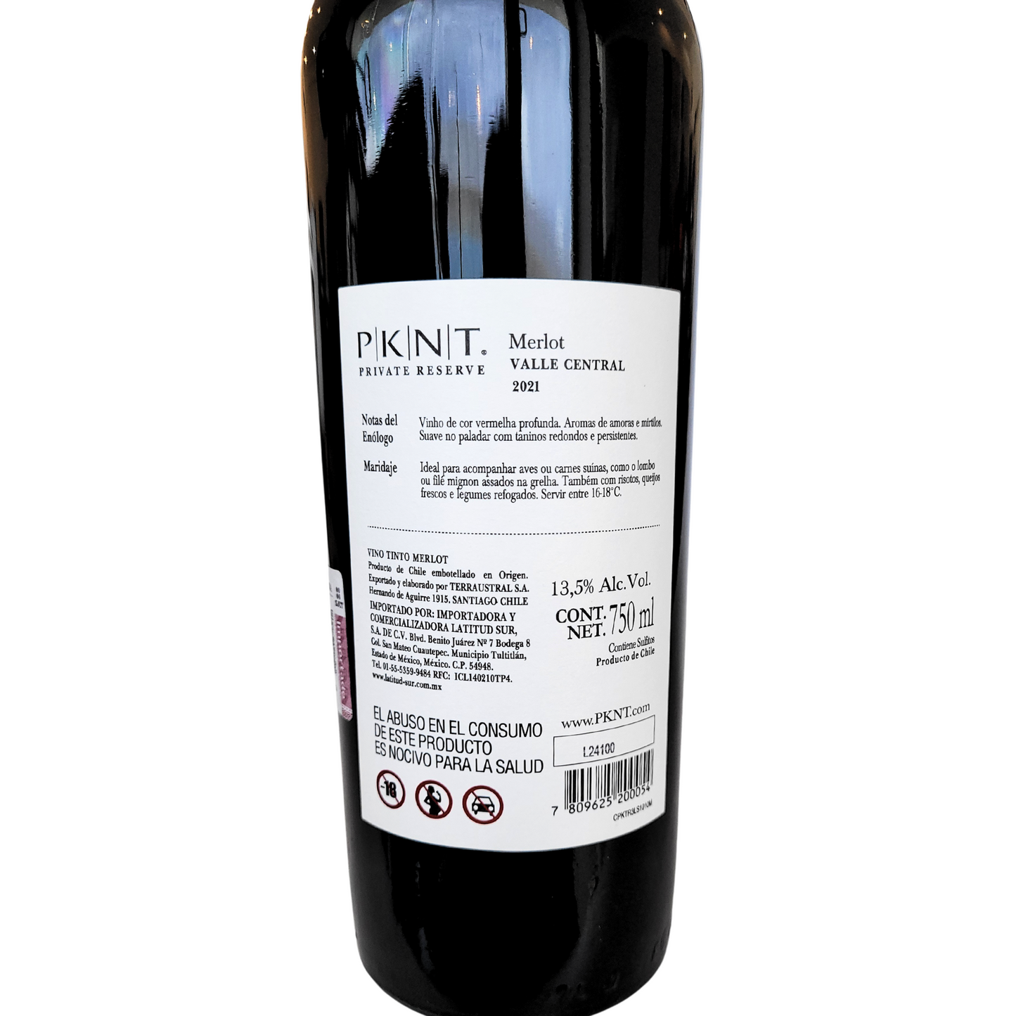 PKNT Reserva Merlot 750ml