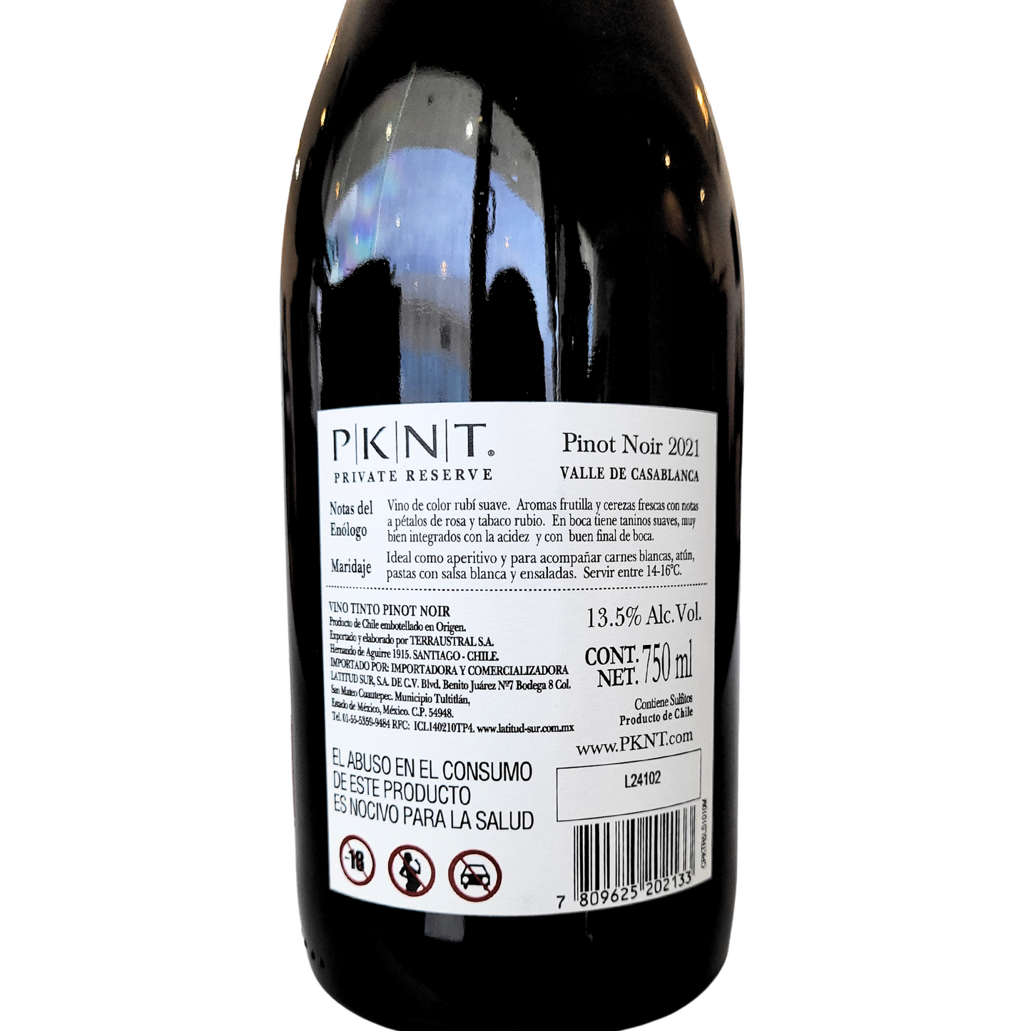 PKNT Reserva Pinot Noir 750ml
