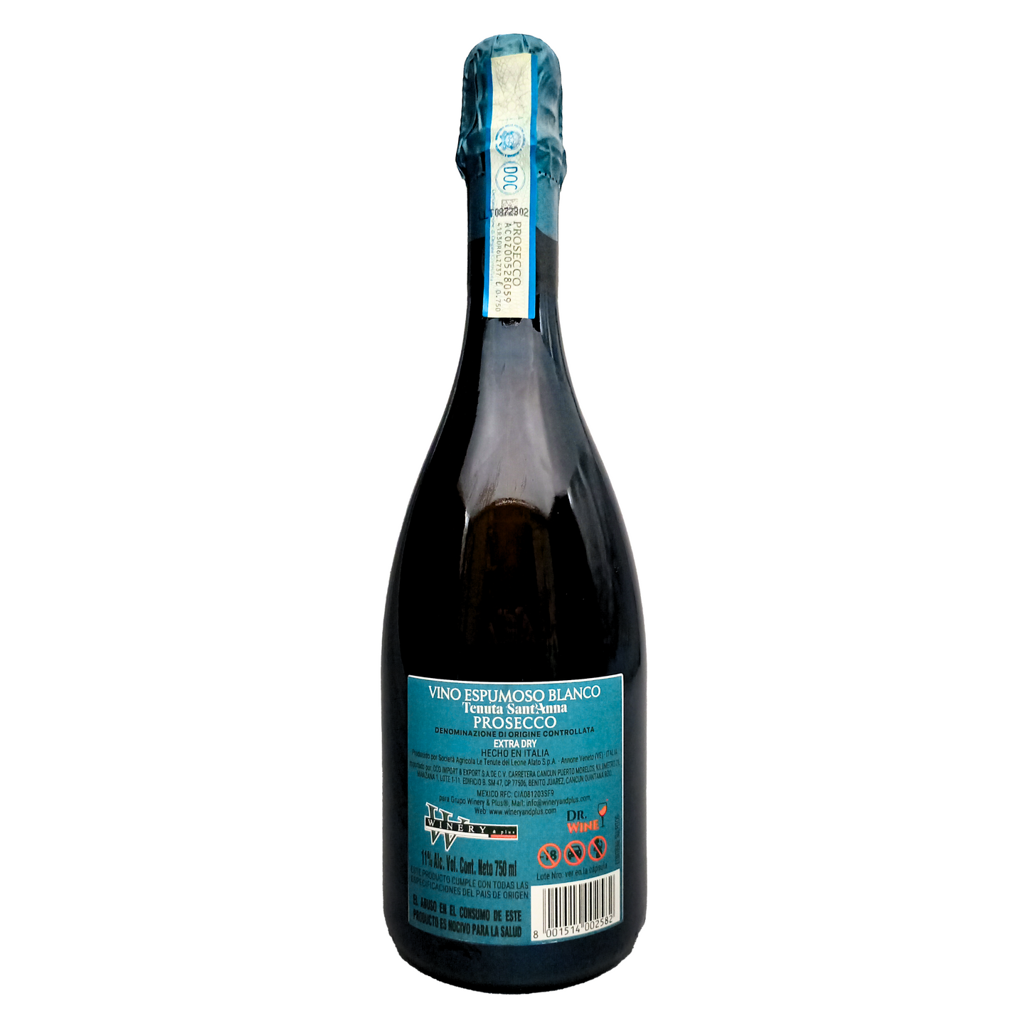 Vino Espumoso Tenuta S.Anna Prosecco DOC Extra Dry doc 750 ml