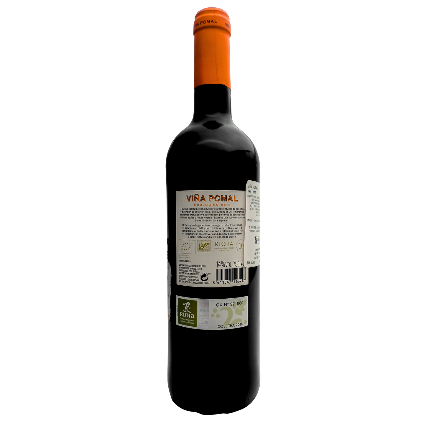 Viña Pomal Rioja DOCa tinto Ecológico 750 ml