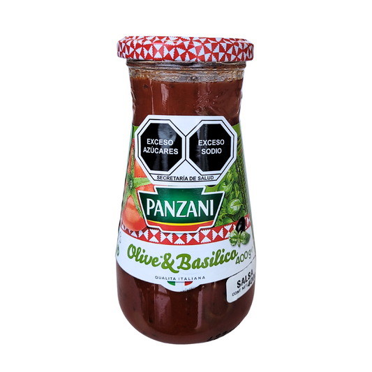 Salsa panzani aceituna/alba 12/400g
