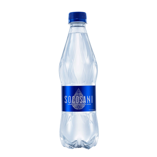Agua mineral con gas Socosani 500ml