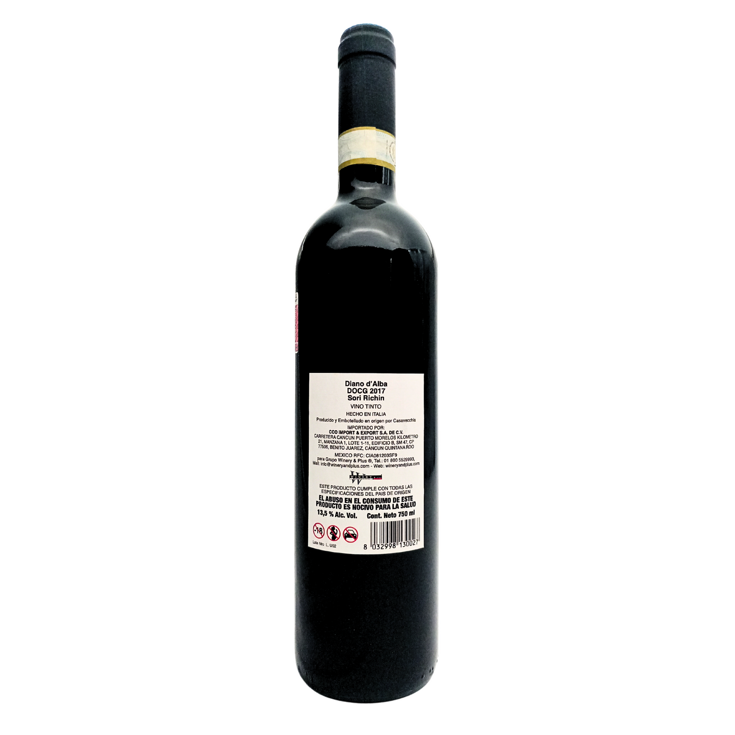 Casavecchia Sori Richin Diano d´Albba DOCG tinto 750 ml