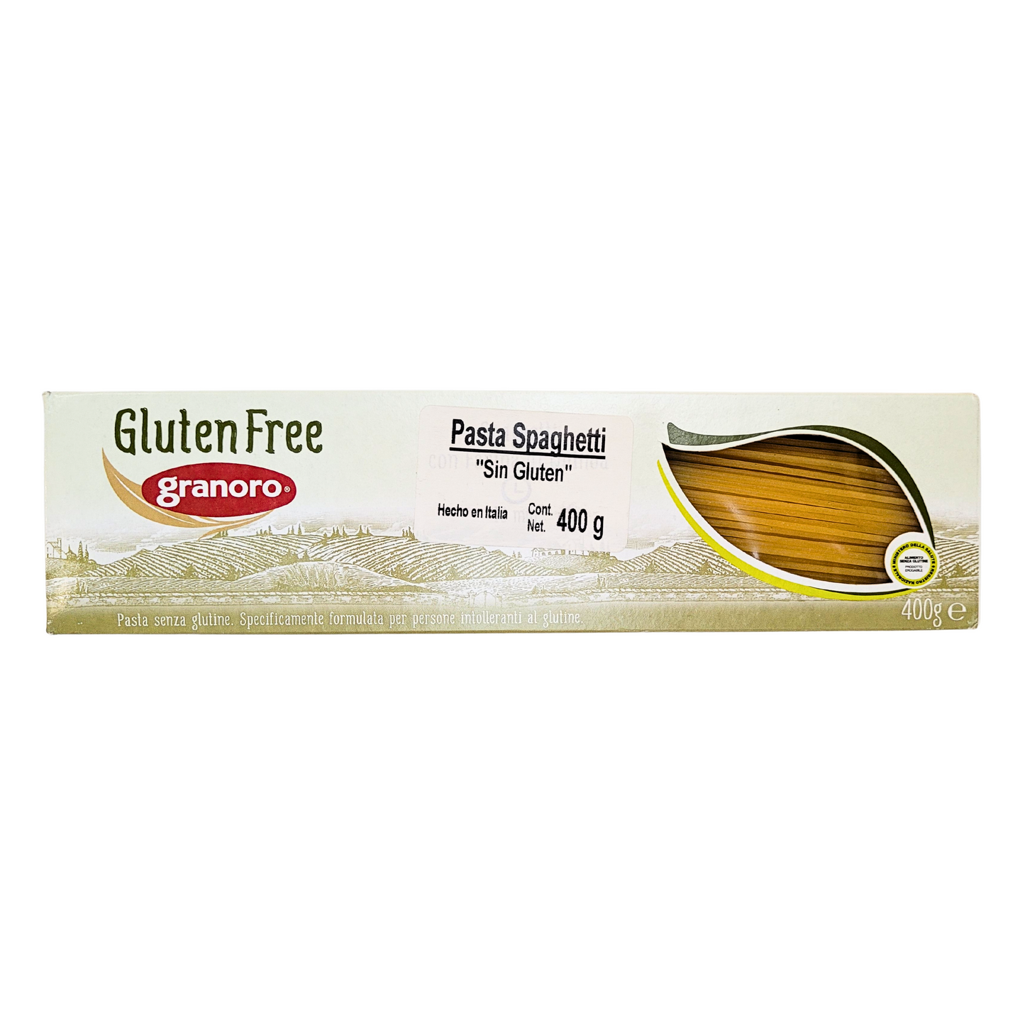 Spaghetti libre de gluten 400 gr Granoro