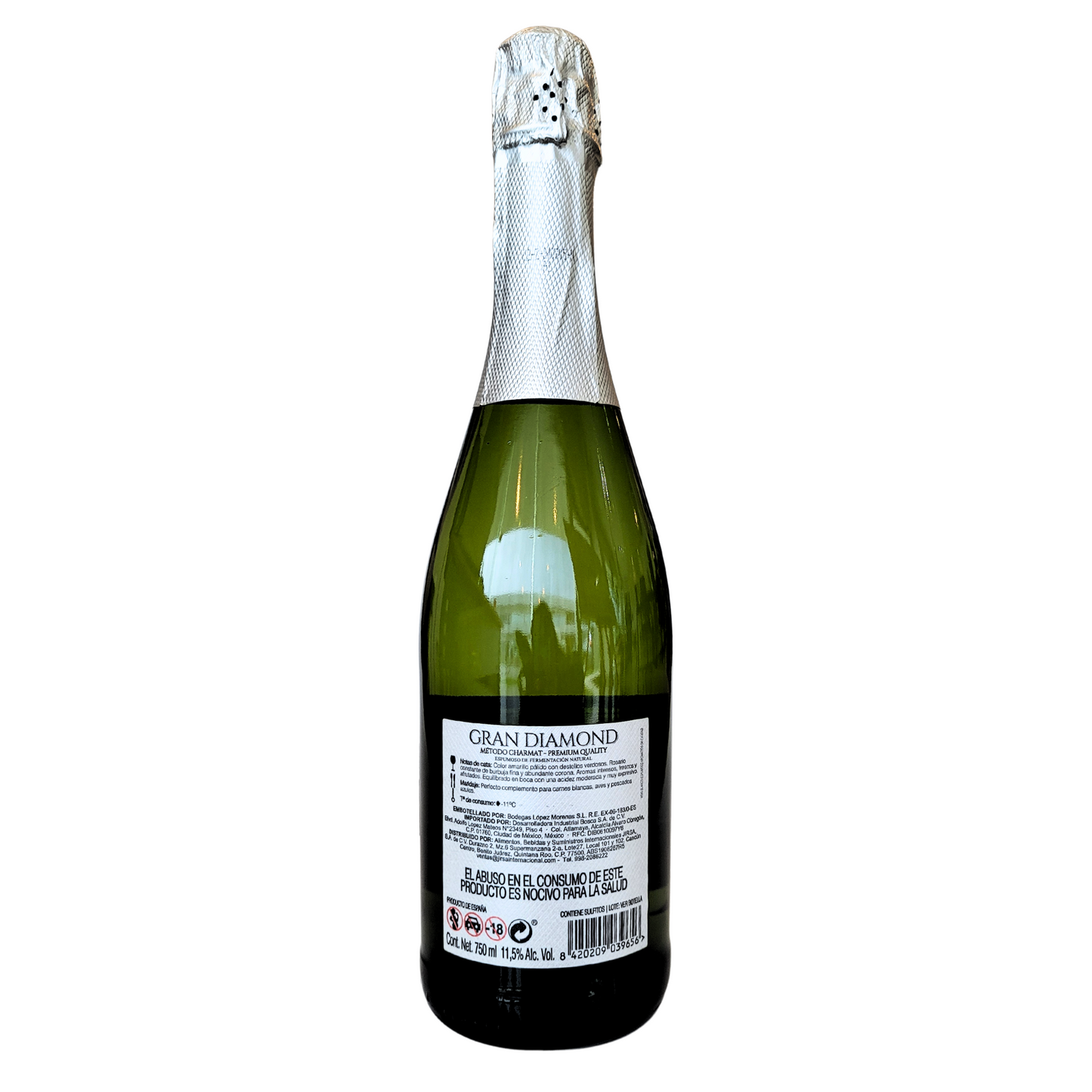 Vino espumoso blanco Gran Diamond 750ml