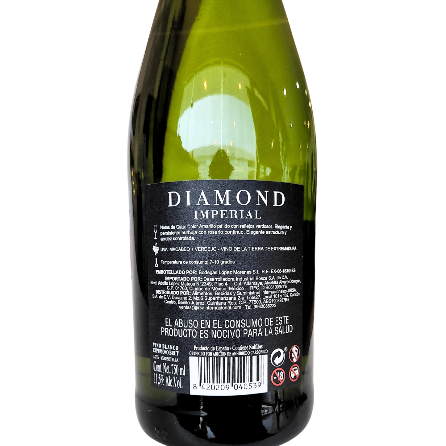 Vino espumoso Gran Diamond Imperial 750ml