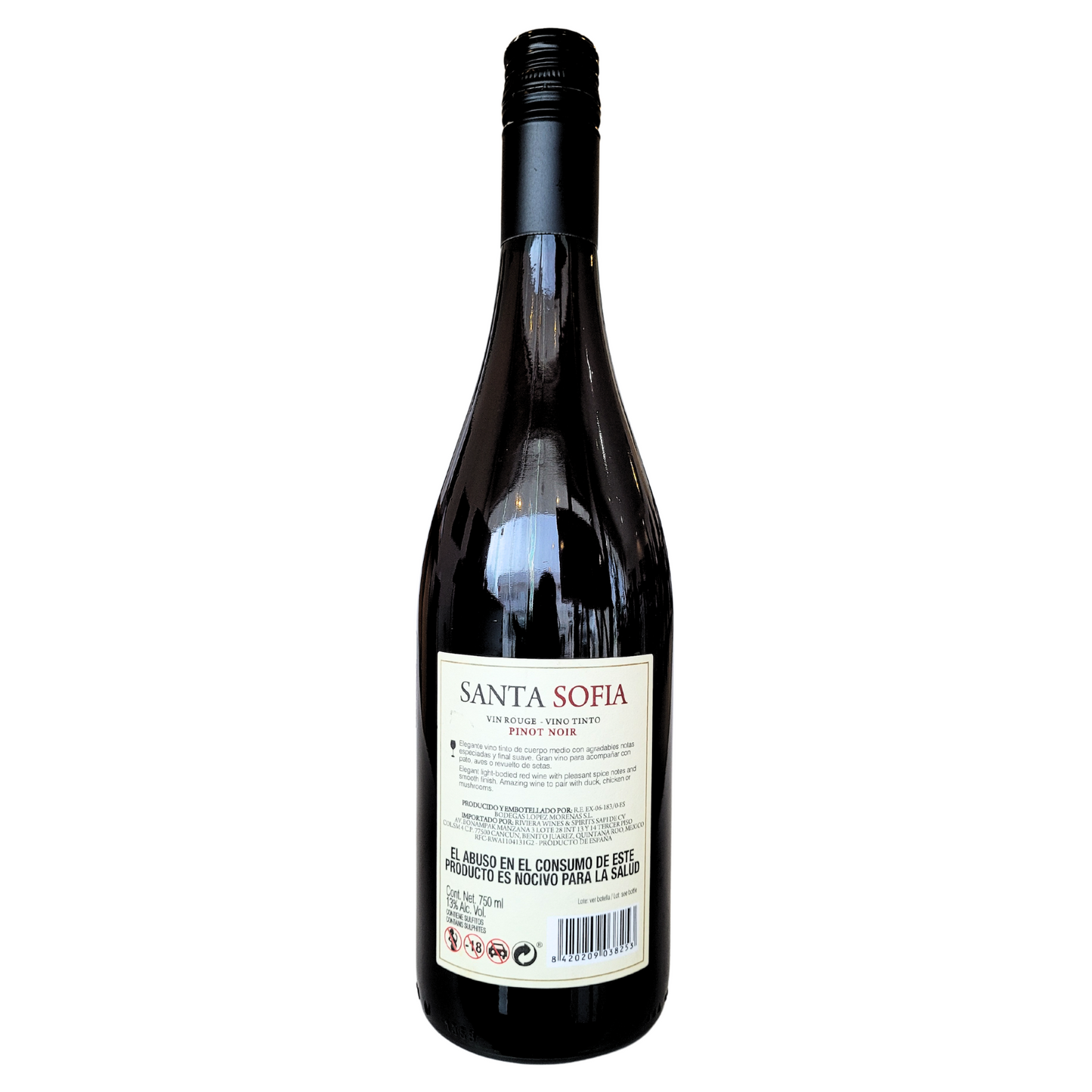 Vino Santa Sofia Pinot Noir 750ml