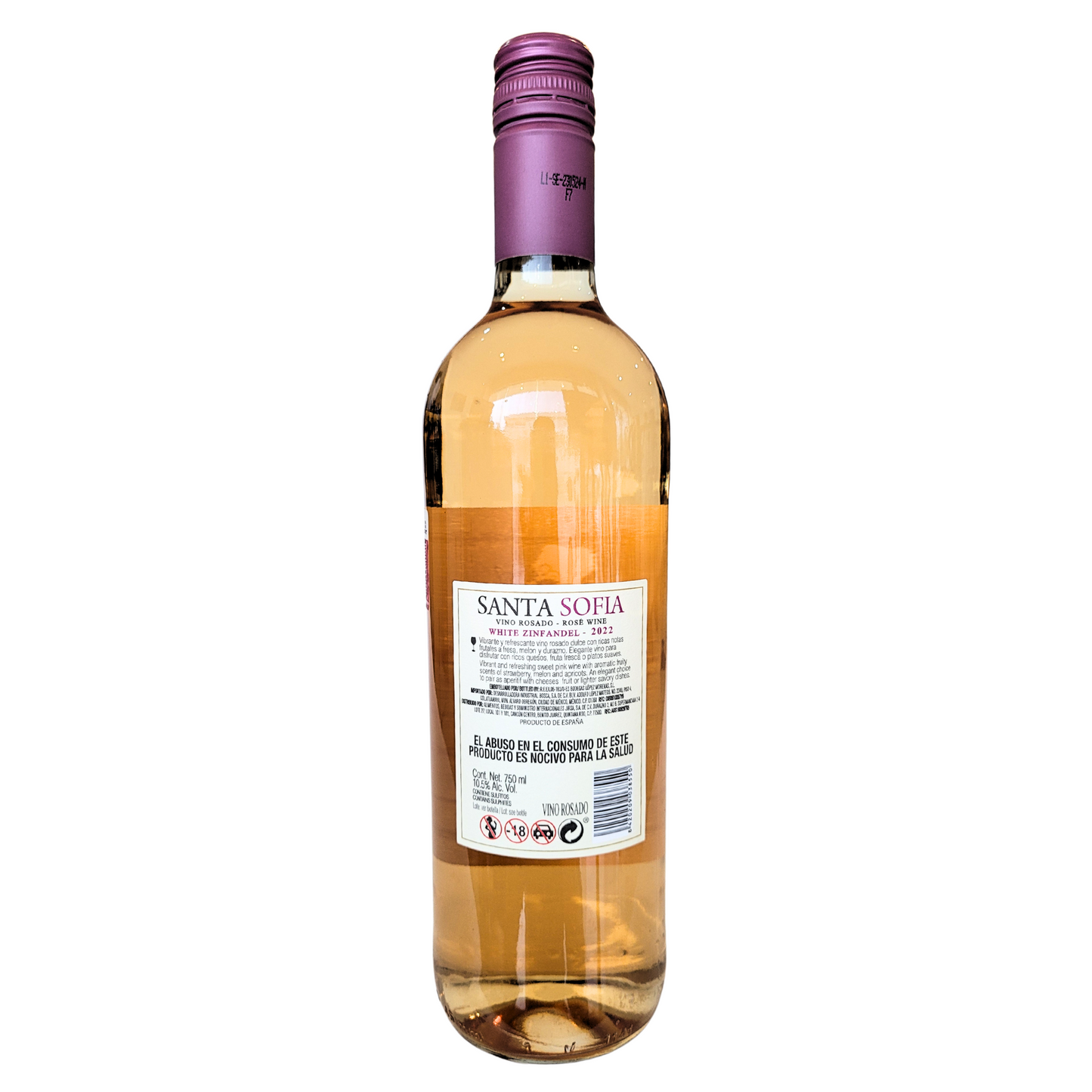 Vino Santa Sofia Zinfandel 750ml