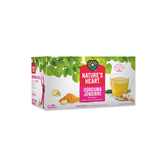 NATURE'S HEART TE - CURCUMA JENGIBRE