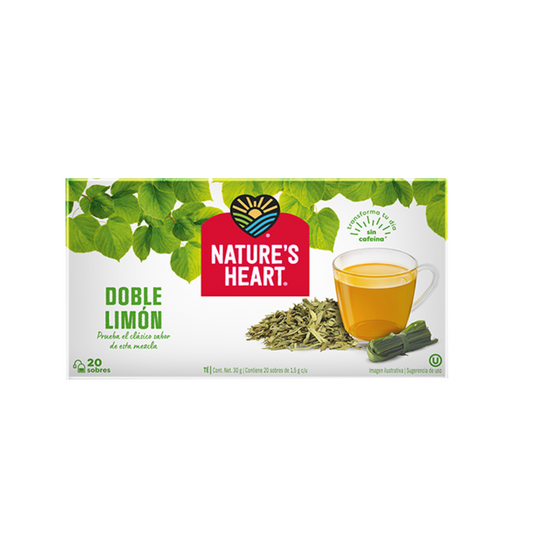 NATURE'S HEART TE - DOBLE LIMÓN  