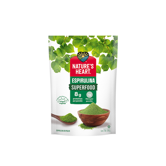 NATURE'S HEART SPIRULINA POWDER 100 GR
