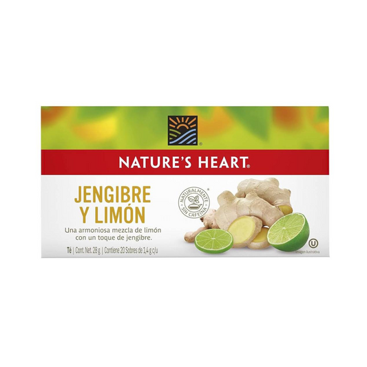 NATURE'S HEART TE - JENGIBRE LIMON