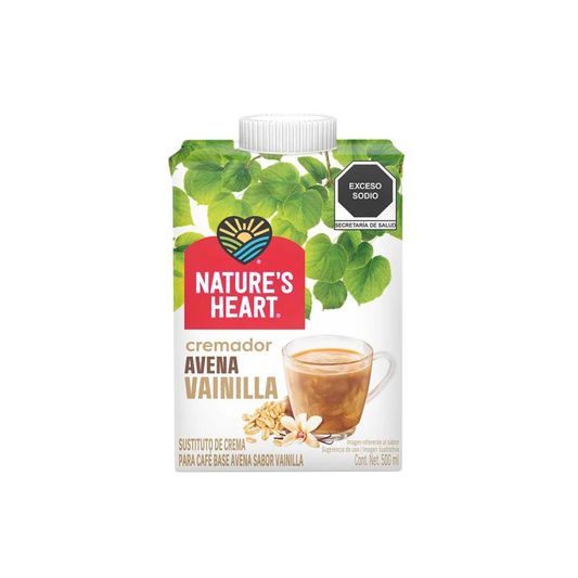 NATURE'S HEART AVENA VANILLA CREAMER 500ML