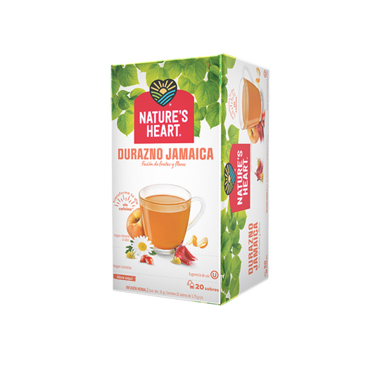 NATURE'S HEART TE - DURAZNO JAMAICA 35g