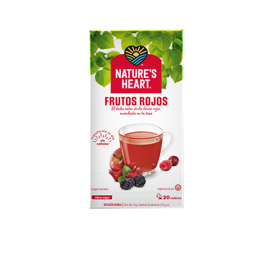 NATURE'S HEART TE - FRUTOS ROJOS 35g