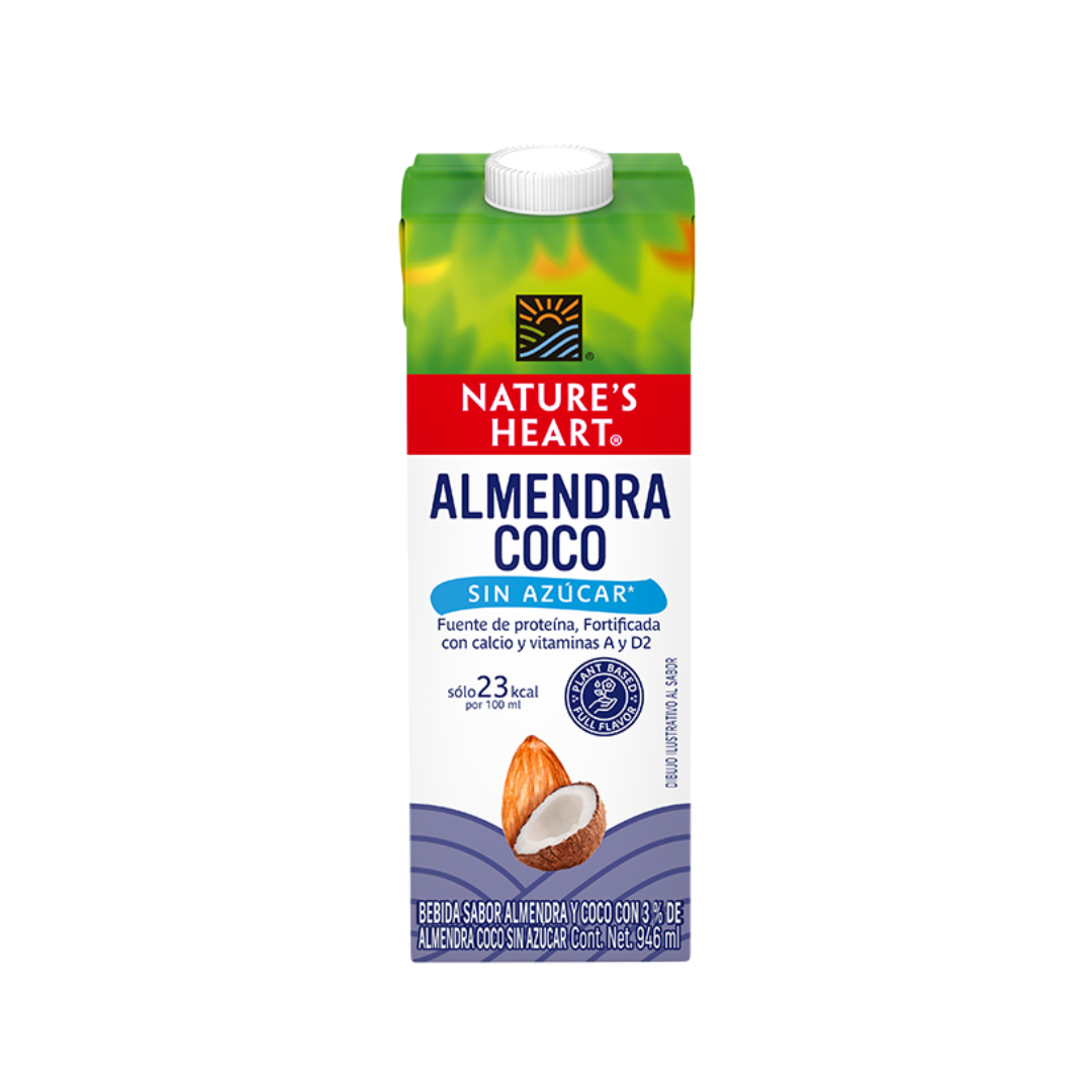 NATURE'S HEART BEBIDA DE COCO SIN AZÚCAR