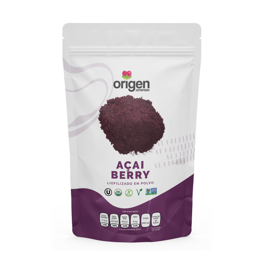 Organic freeze dried acai berry powder