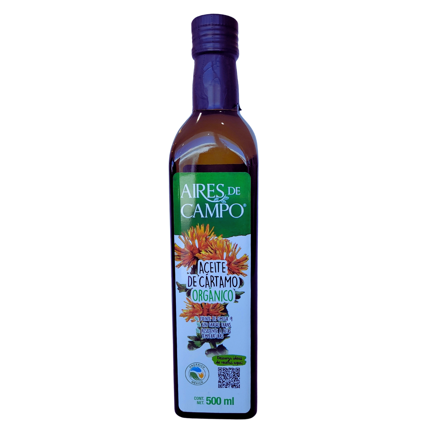 Organic Safflower Oil 500ml