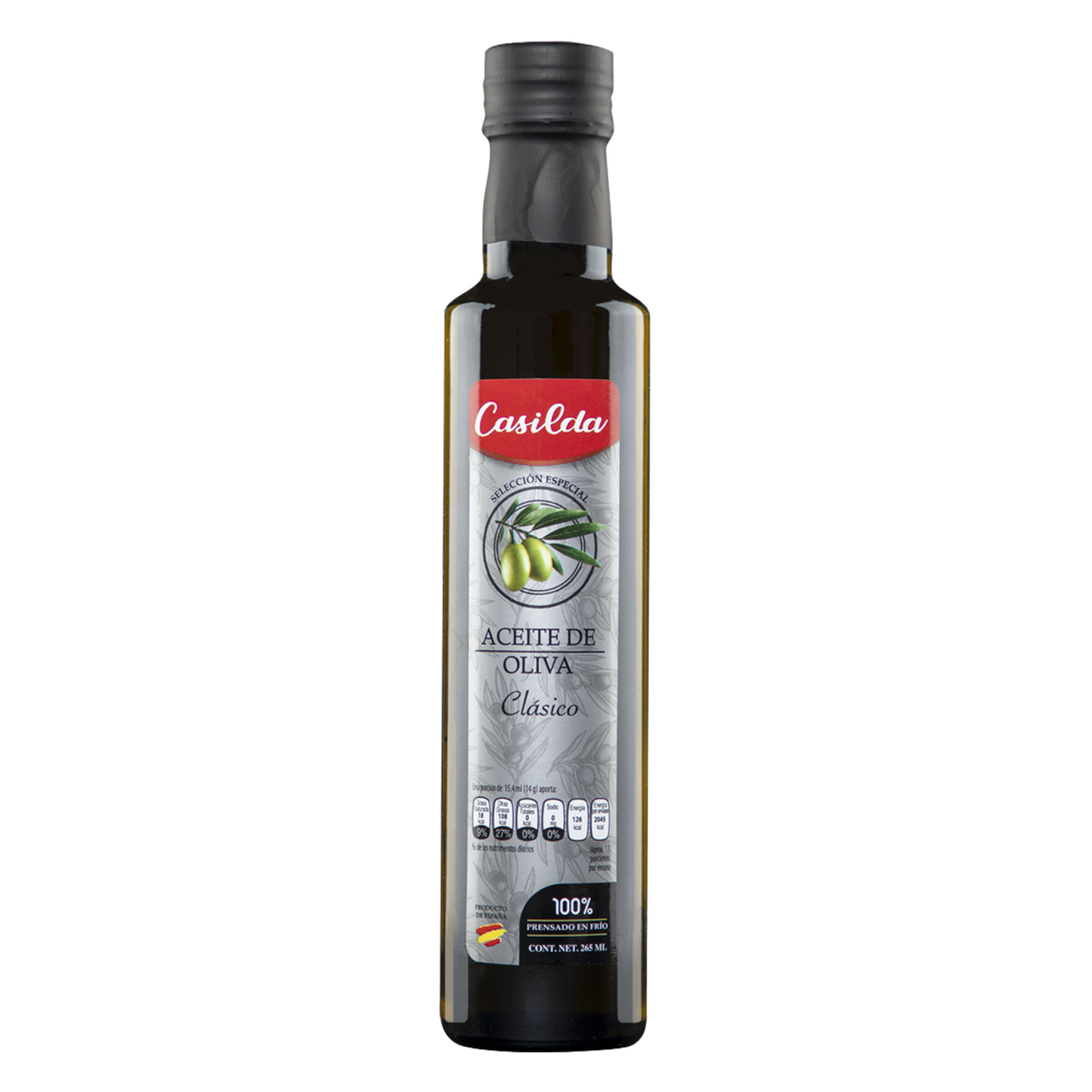 Casilda classic olive oil 265ml