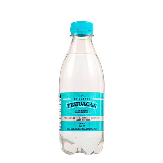 Tehuacan sparkling mineral water 300 ml (12 pcs)