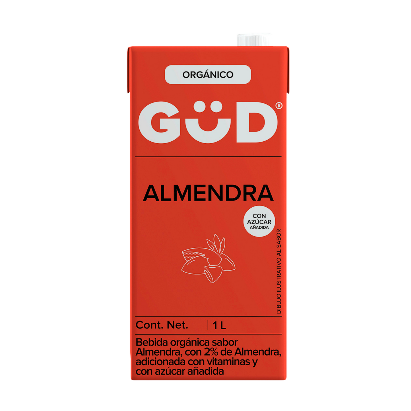 Güd almond liquid food 1 lt