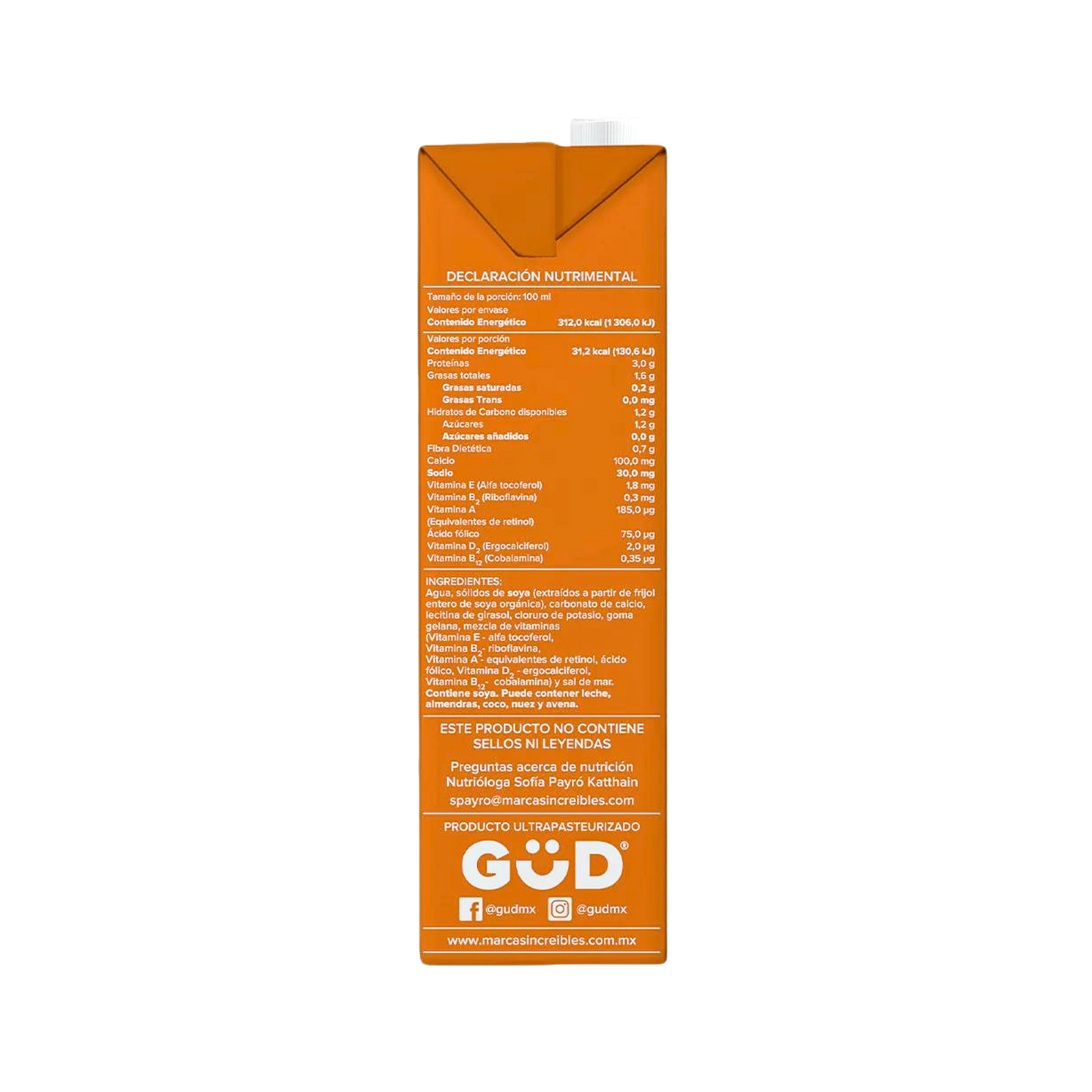 Güd organic soy food 1 l sugar-free slim