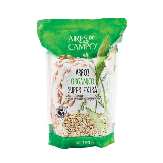 Organic Morelos white rice 1kg