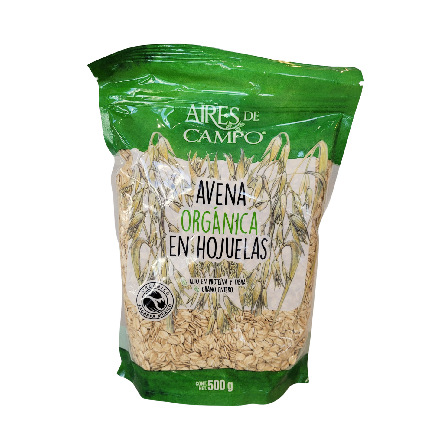 Organic oats 500 gr