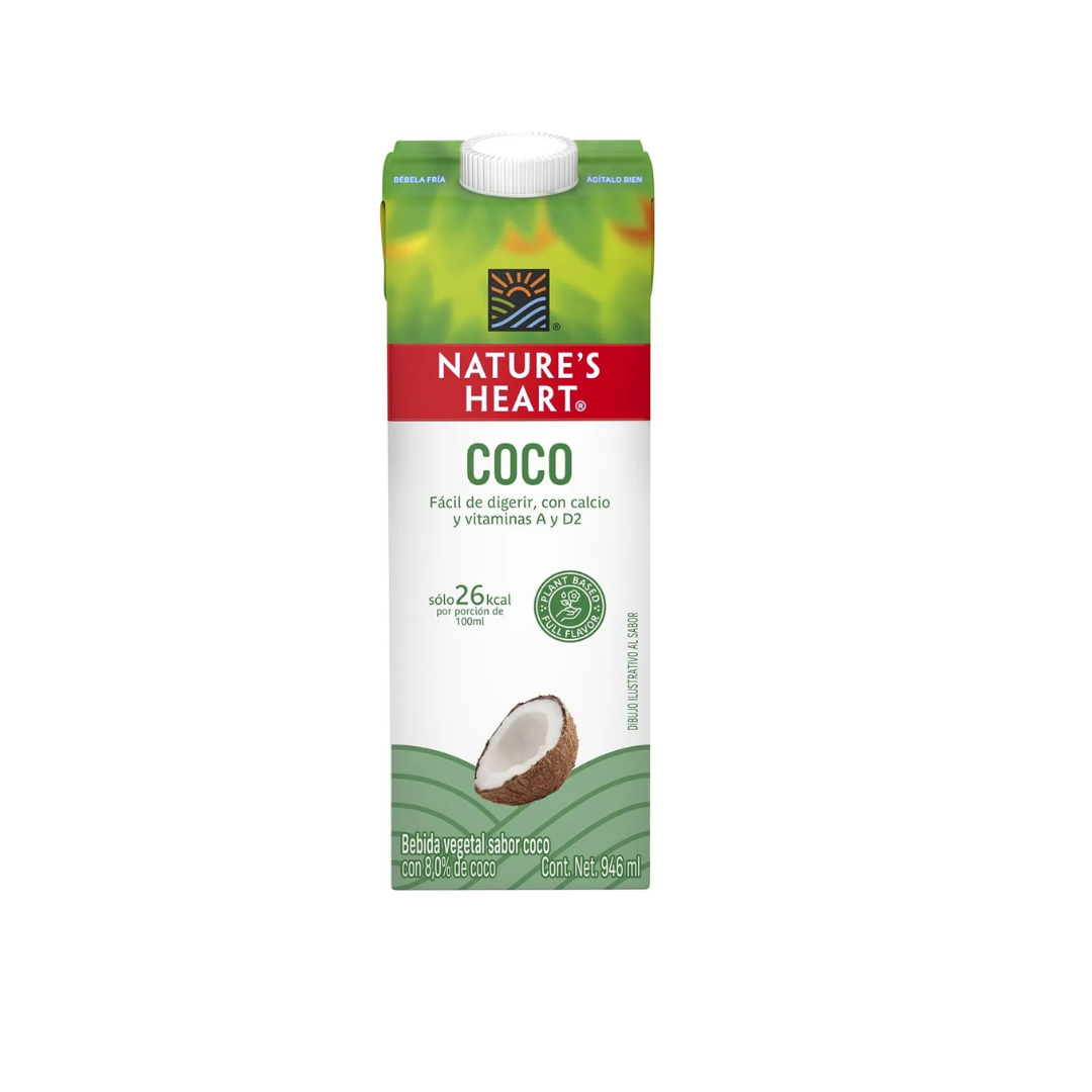 NATURE'S HEART BEBIDA DE COCO