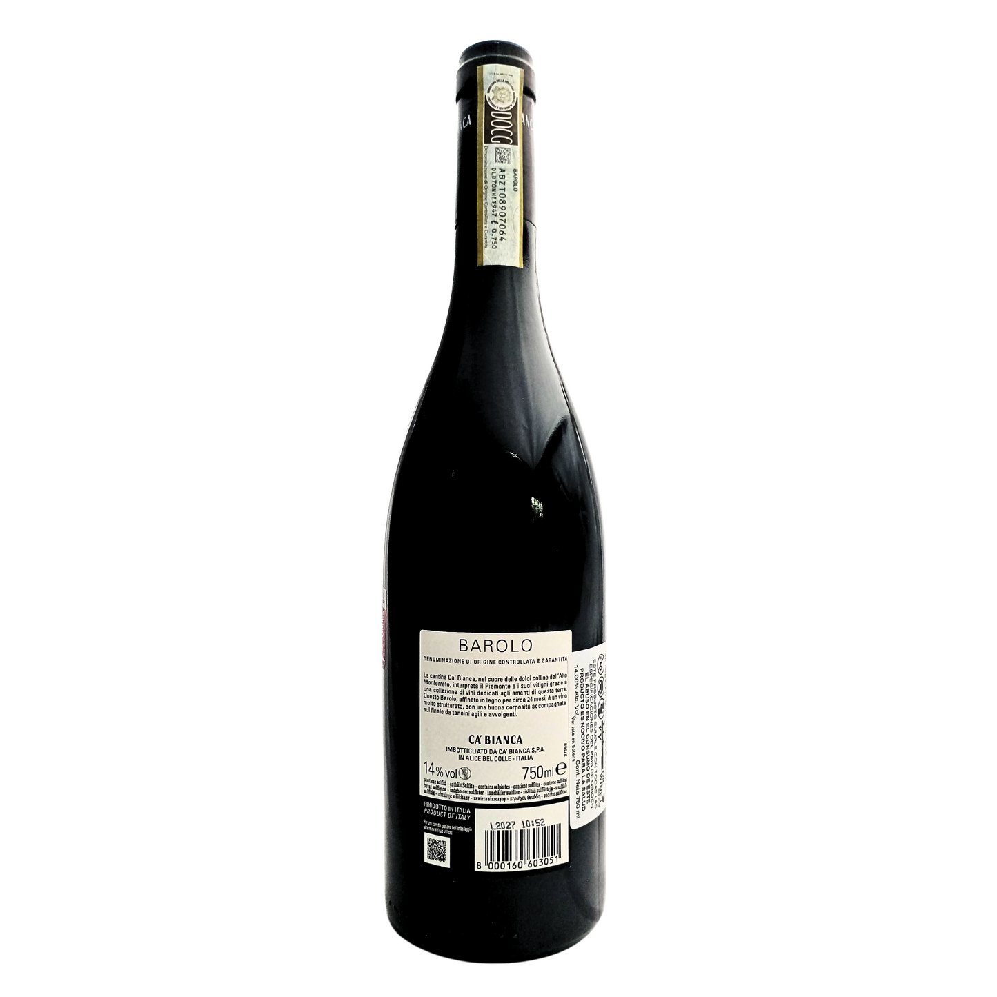 Ca'bianca barolo docg red 750 ml