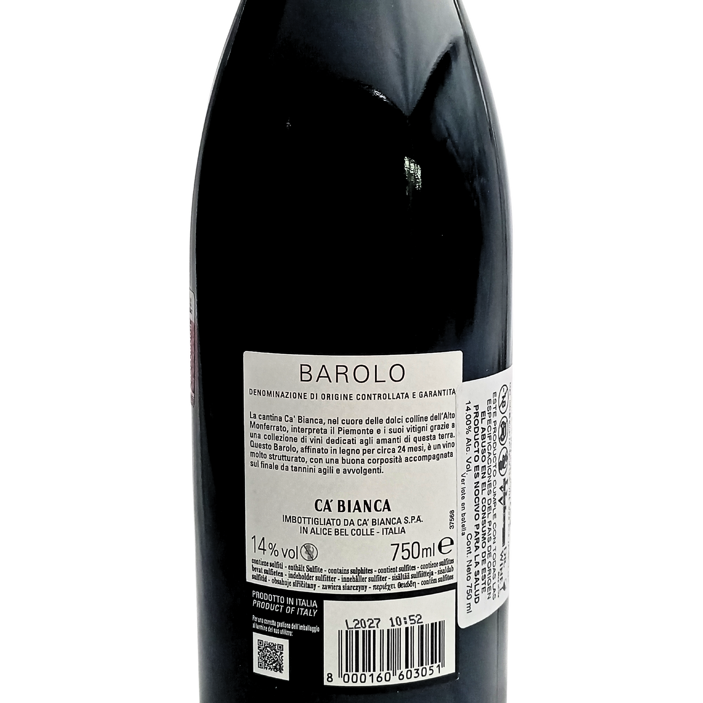 Ca'bianca barolo docg red 750 ml