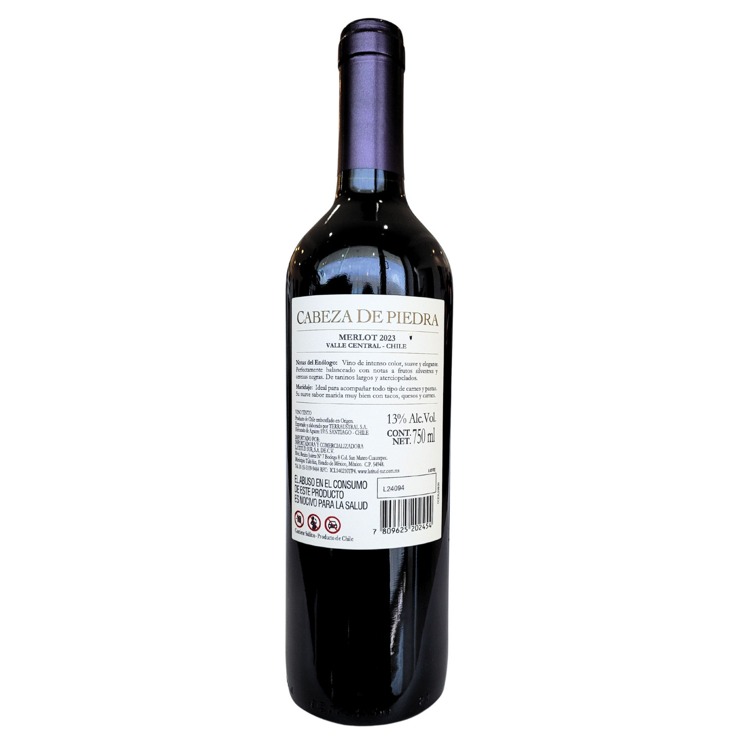 Stone head merlot 750ml