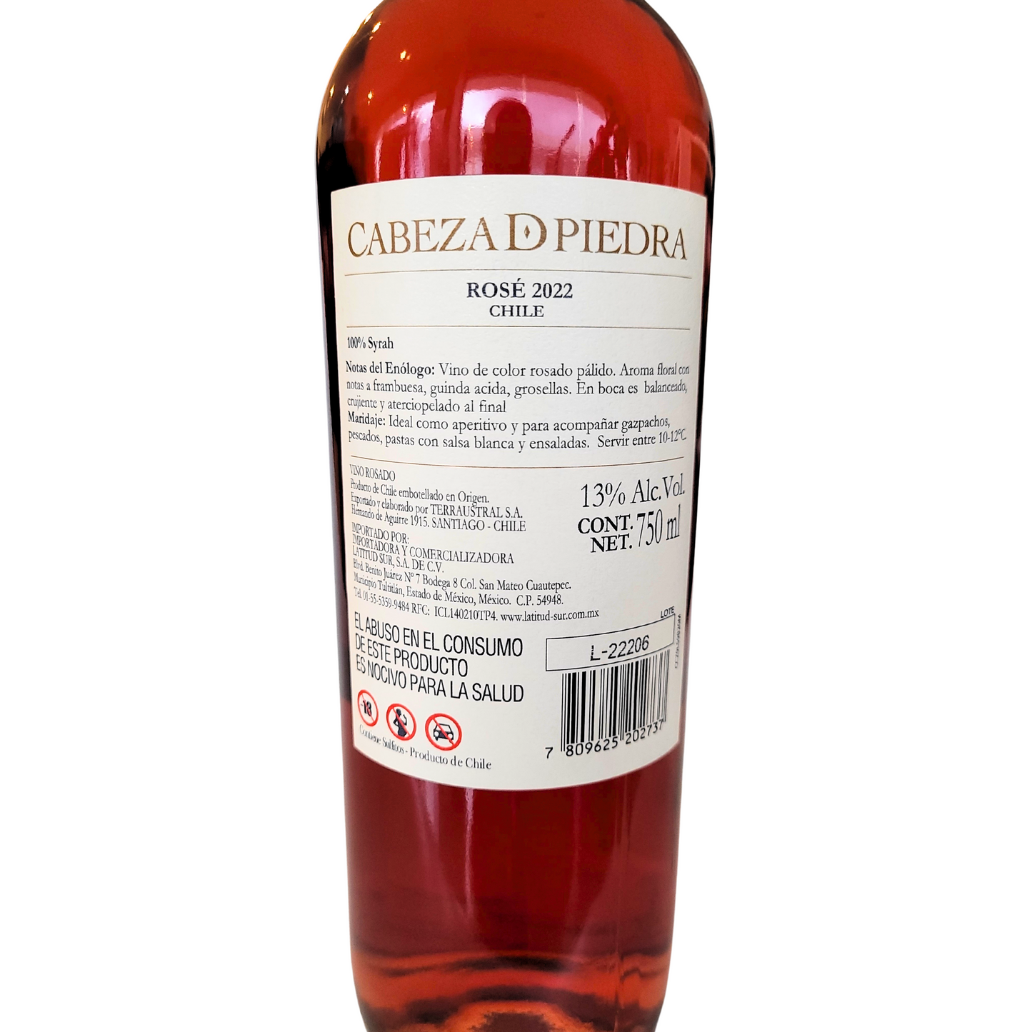 Cabeza de Piedra Rosé 750ml