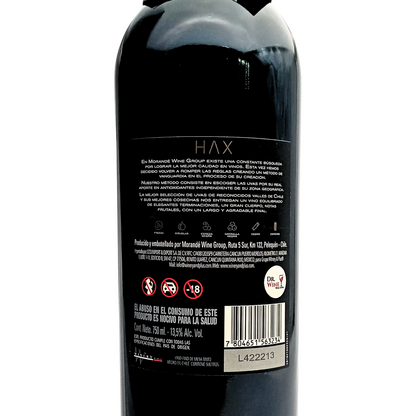 Hax cabernet sauvignon antioxidant red 750 ml