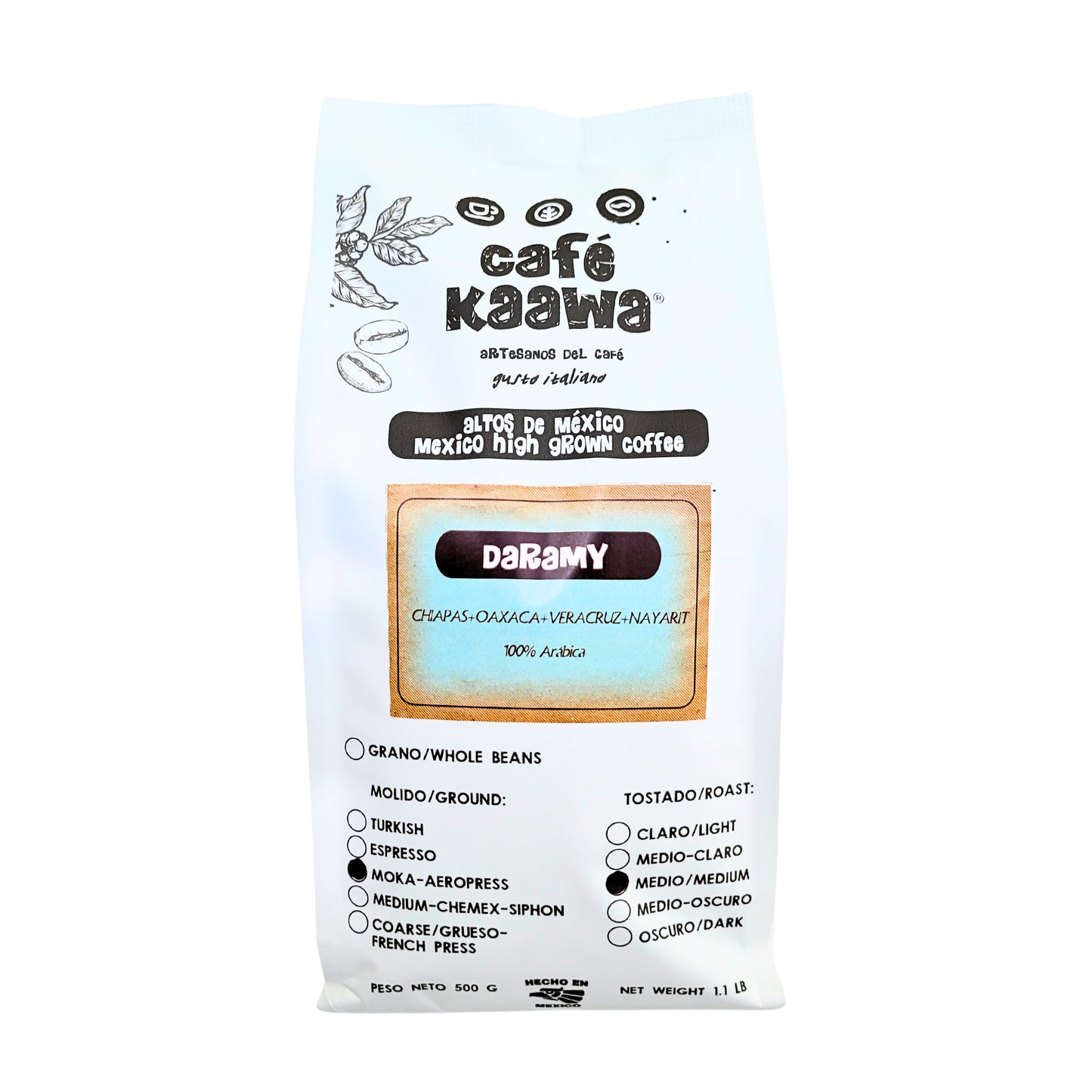 Daramy coffee 500 gr