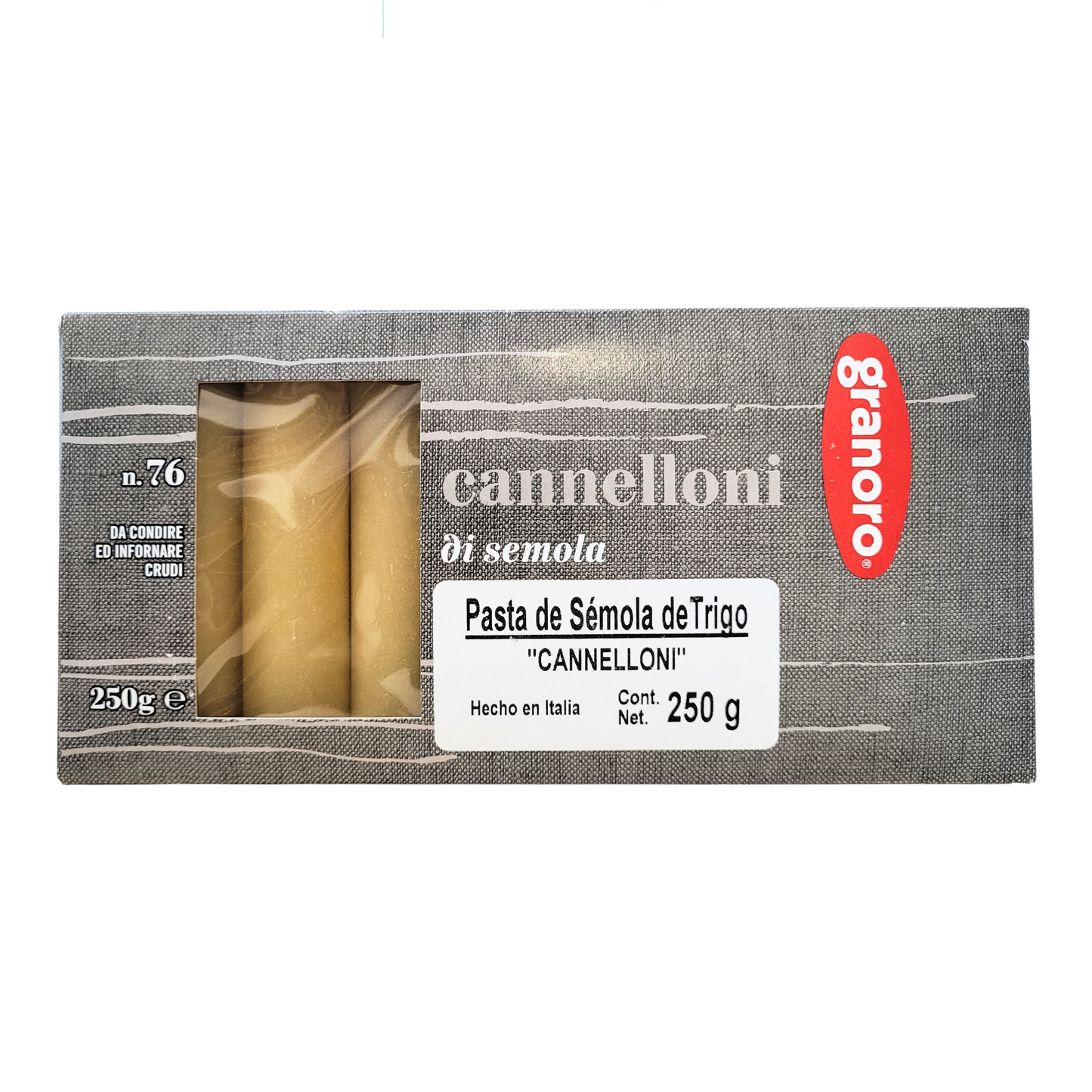 Semolina cannelloni 250g Granoro