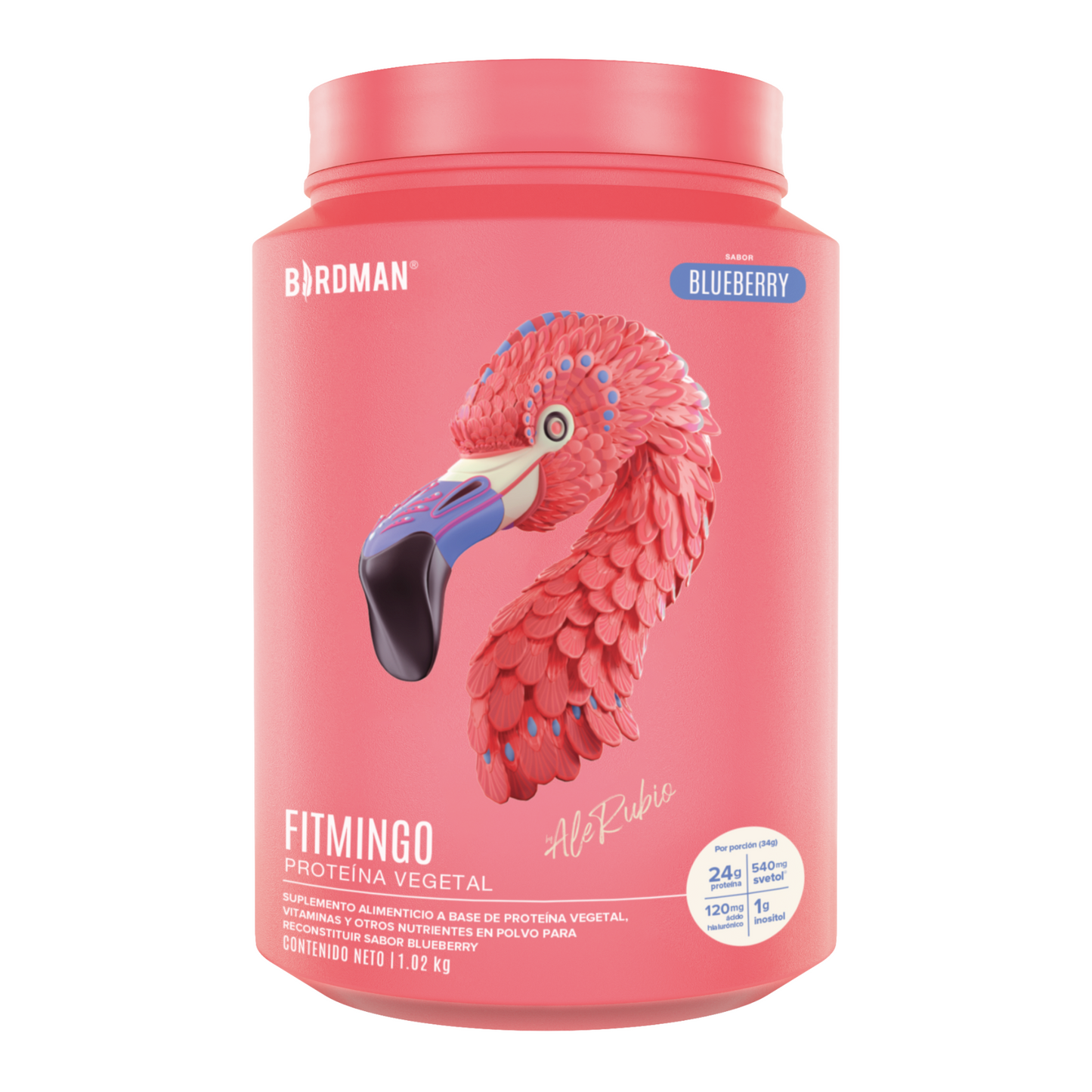 Birdman Fitmingo vegetable protein blueberry 1.02 kg