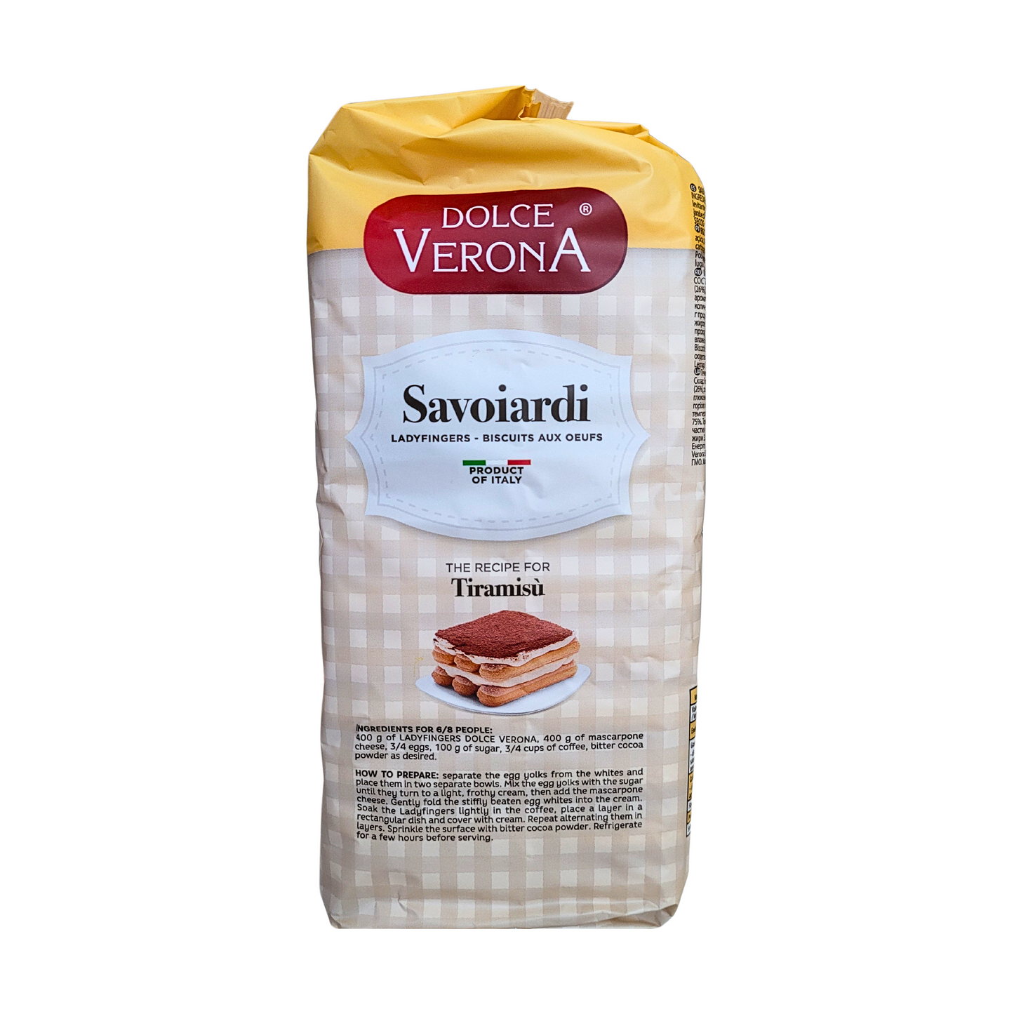 Savoairdi 400g Dolce Verona