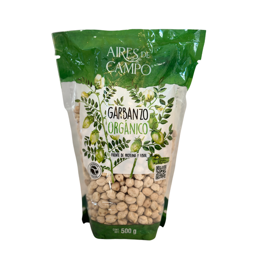 Organic chickpeas 500gr