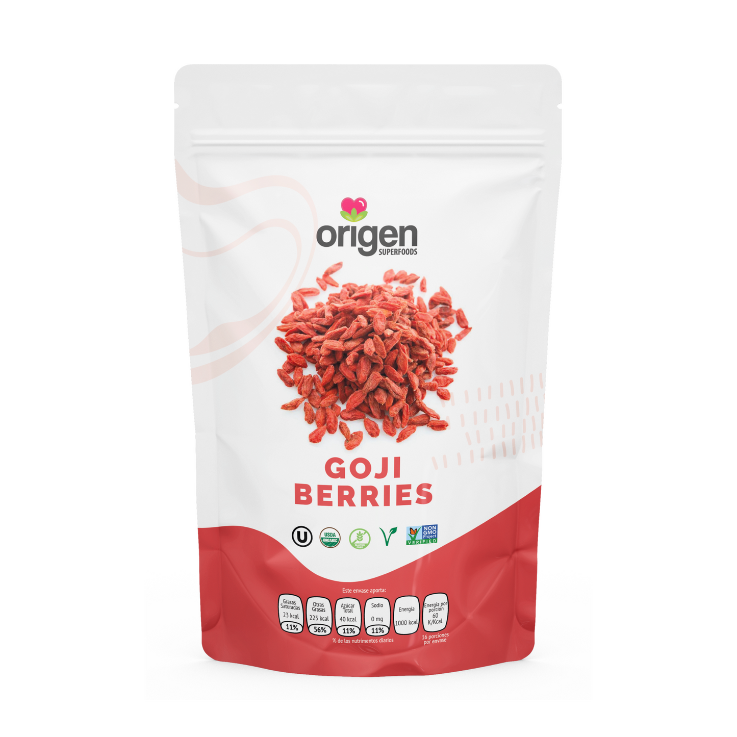 Organic whole dried goji berry