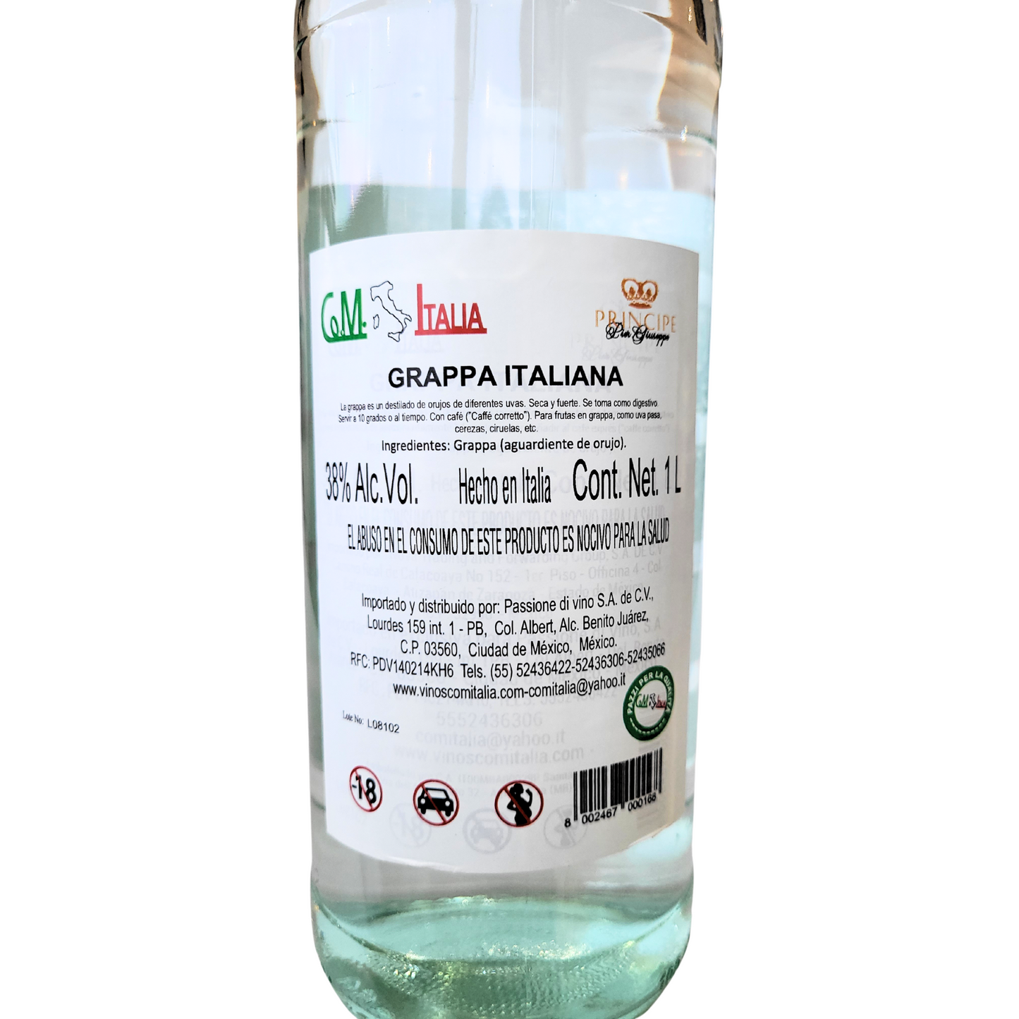 Grappa Italiana Alibianza 1L