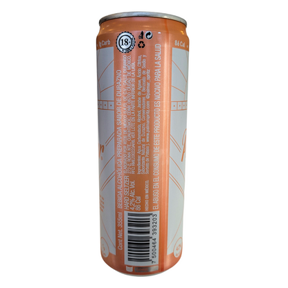 Palmar hard seltzer peach 335ml