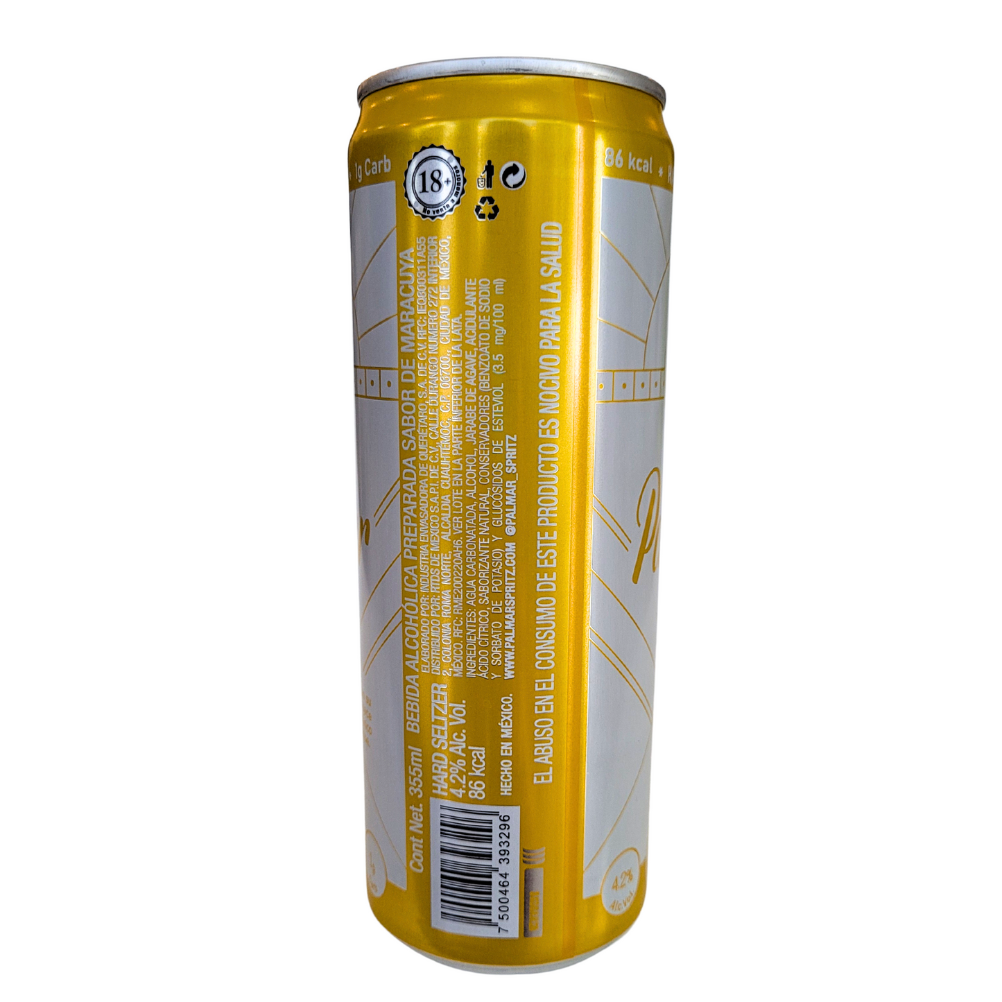 Palmar hard seltzer passion fruit 335ml