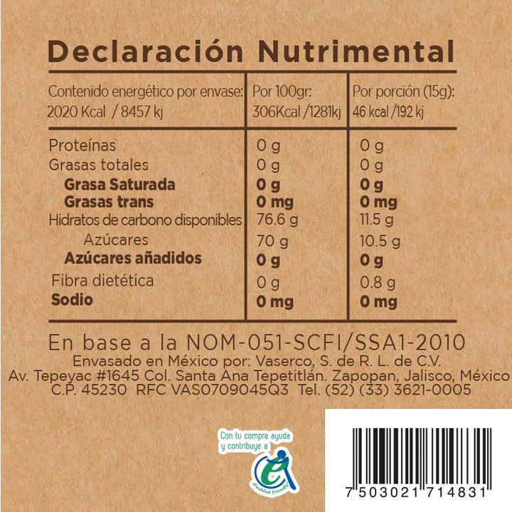 maple agave syrup 660 gr