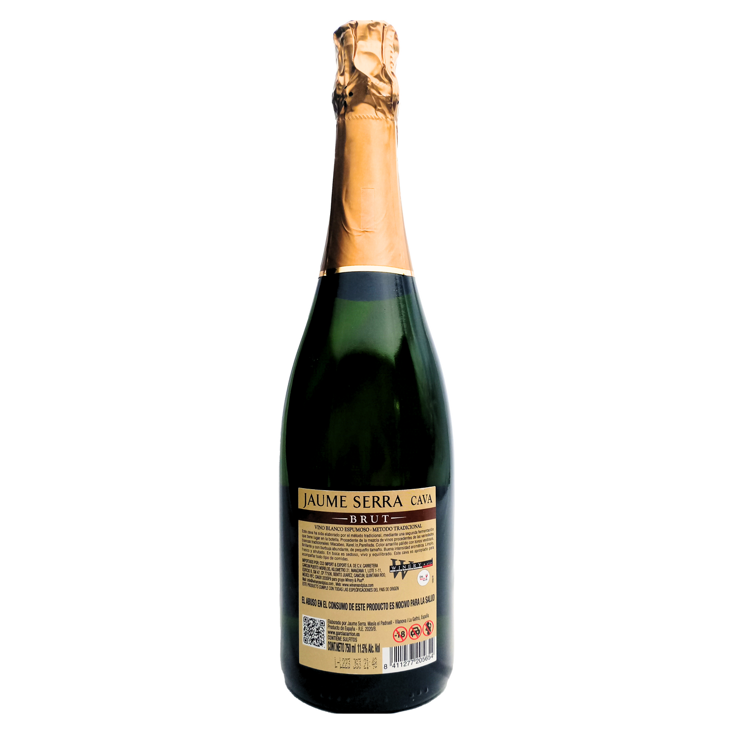 Jaume Serra Cava Brut Sparkling Wine 750 ml