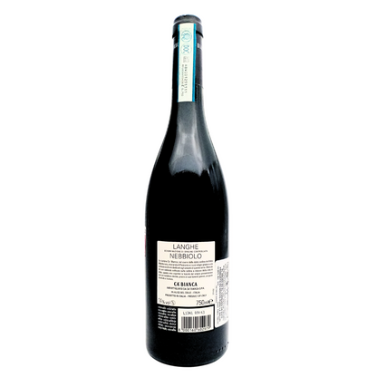 Ca´bianca langhe nebbiolo doc red 750 ml