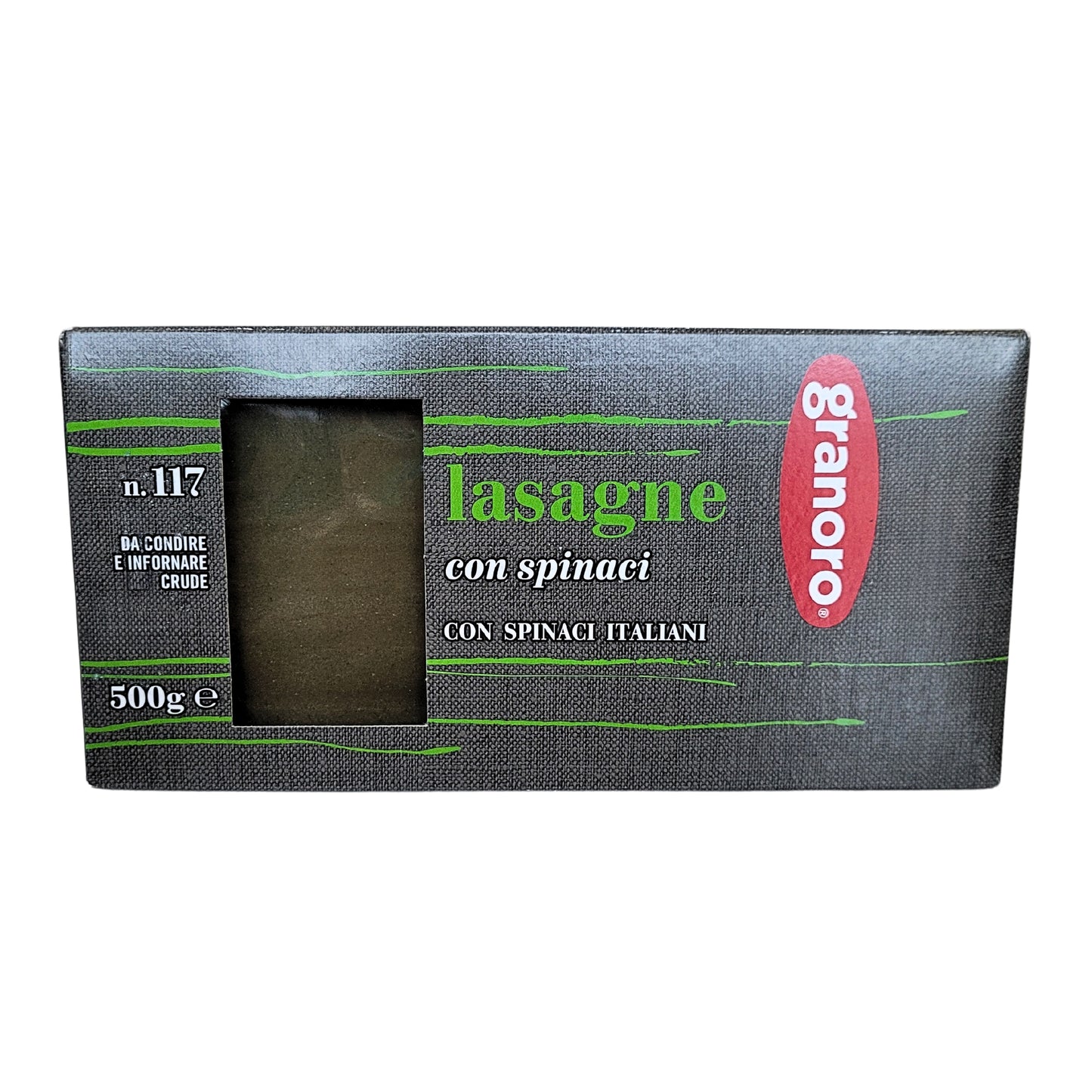 Lasagna de espinaca 500g Granoro