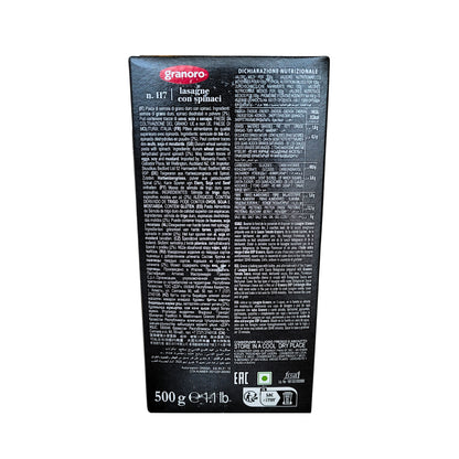 Lasagna de espinaca 500g Granoro