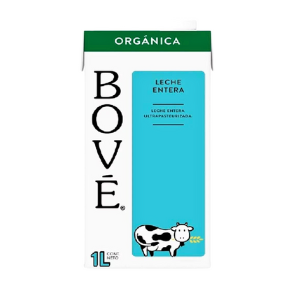 Organic whole milk 1 lt