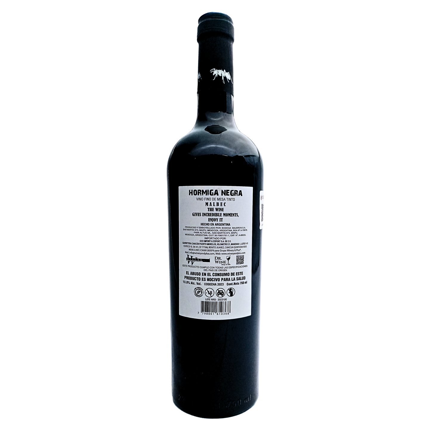 Black Ant Malbec Red 750 ml